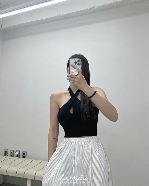 超辣美背厚杯BRA背心